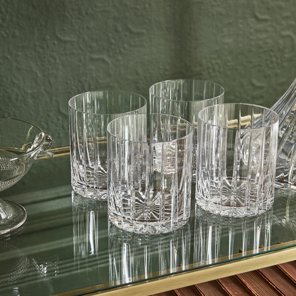 Dorset Crystal Double OldFashioned Glass Williams Sonoma Australia